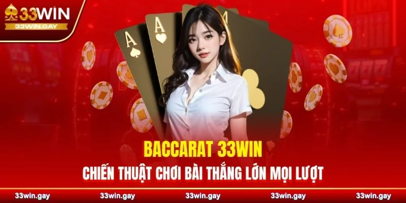 Baccarat 33WIN - Chiến thuật chơi bài thắng lớn mọi lượt
