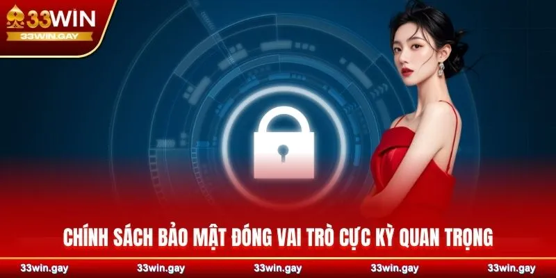 Chính sách bảo mật đóng vai trò cực kỳ quan trọng